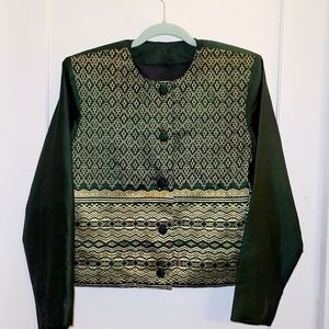 Vintage 1989 Handmade Bolivian Blazer